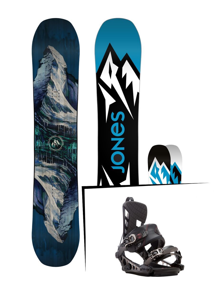 Set: Jones Mountain Twin 2017 + K2 Cinch CTS (1728762S) - Bild 1