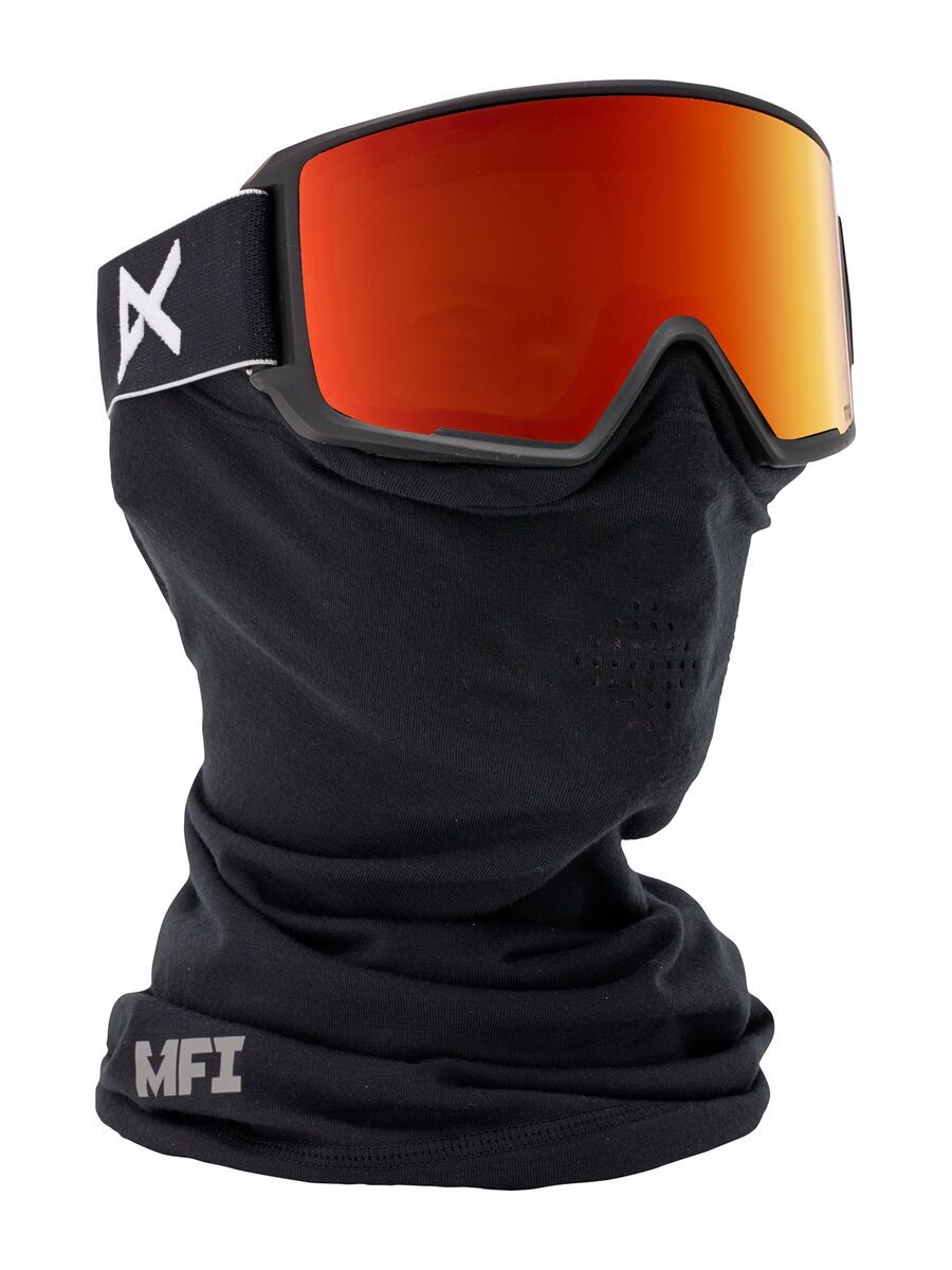 Anon M3 MFI + Spare Lens, black/red solex - Bild 1