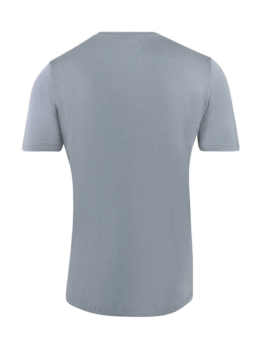 Woolf Merino Tuv Tee, rock grey - Bild 4