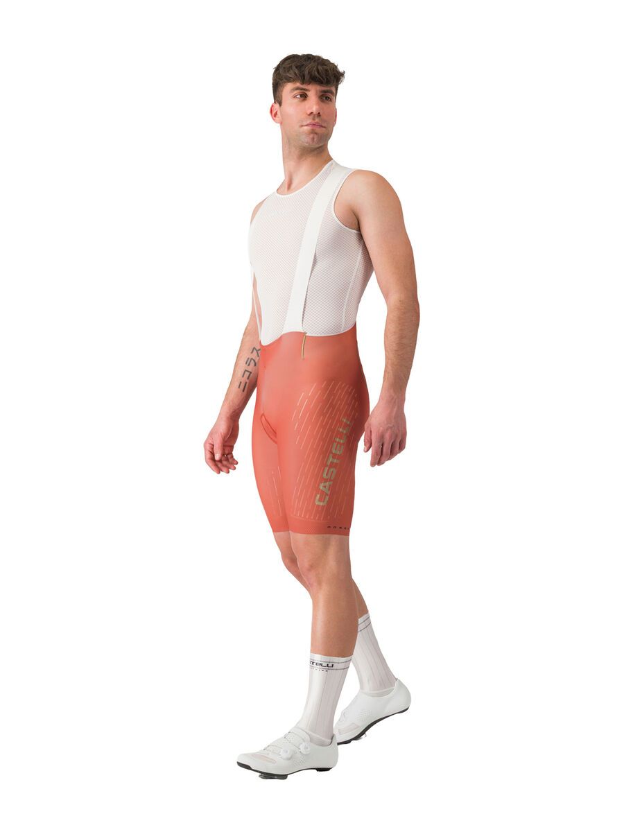 Castelli Free Aero Race S Kit Bibshort, paprika/elmwood - Bild 7