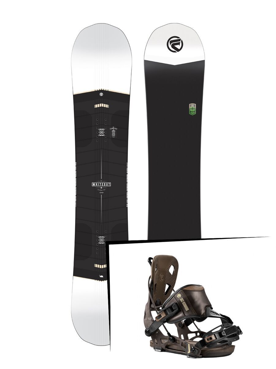 Set: Flow Whiteout 2017 +  NX2-Redwood Hybrid (1718324S) - Bild 1