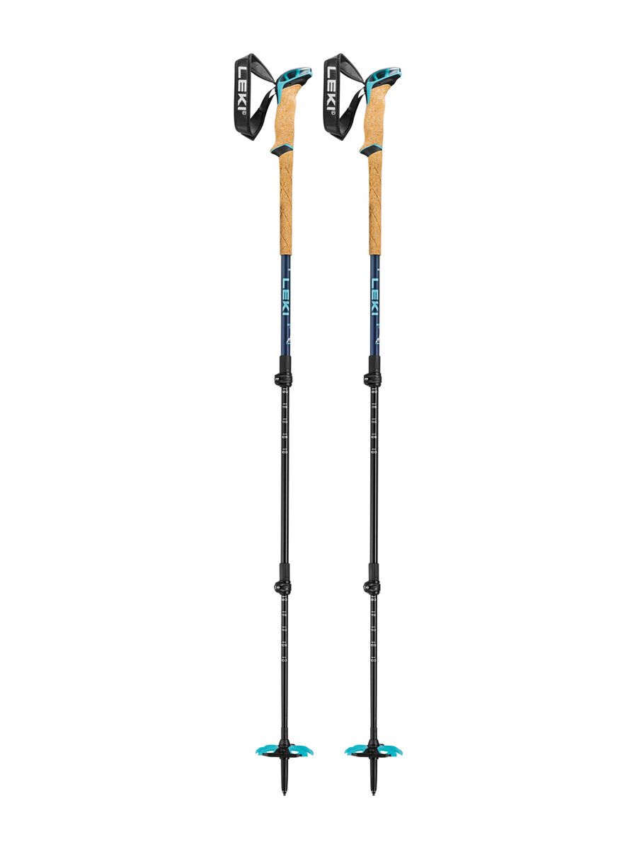 Leki Bernina Lite 3, denimblue/darkblue/mint - Bild 1