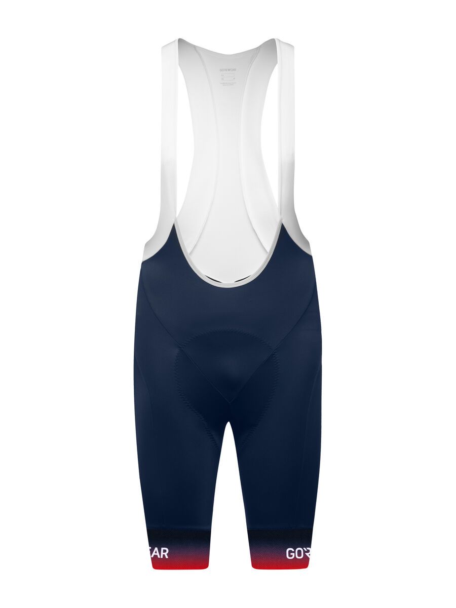 GOREWEAR C5 Fade Bib Shorts+, orbit blue/fireball - Bild 1