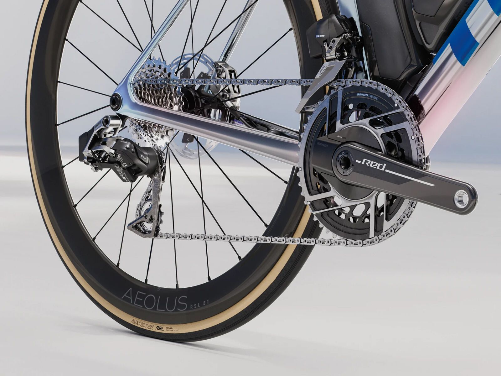 Trek Madone SLR 9 AXS Gen 8, icon interstellar - Bild 6