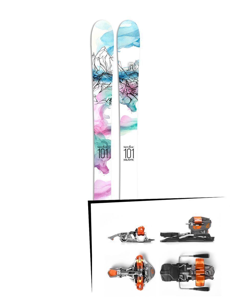 Set: Icelantic Maiden 101 2017 + G3 Ion 10 (1716208) - Bild 1