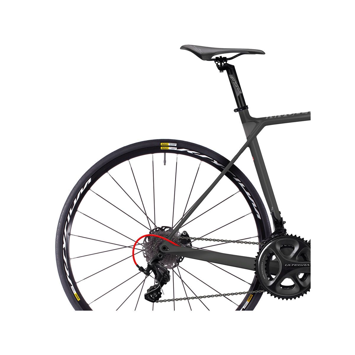 Ghost Nivolet X 7 LC, titanium grey/micro chip gray/neon red - Bild 5