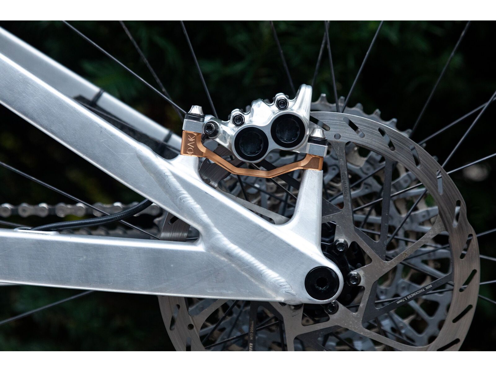 OAK Components Plasmadapt Bremsadapter PM +20 mm, copper - Bild 2