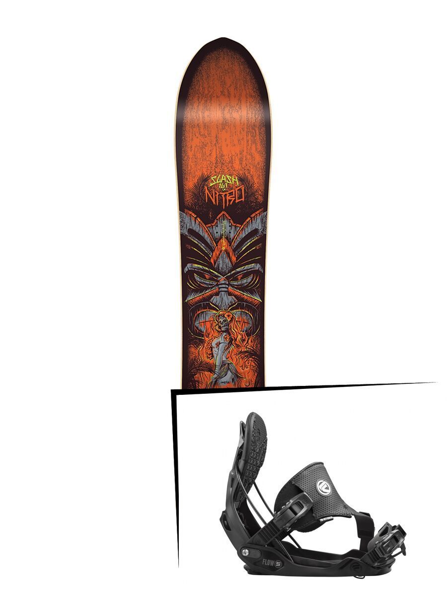 Nitro Set: Slash 2016 + Flow Five Hybrid - Bild 1