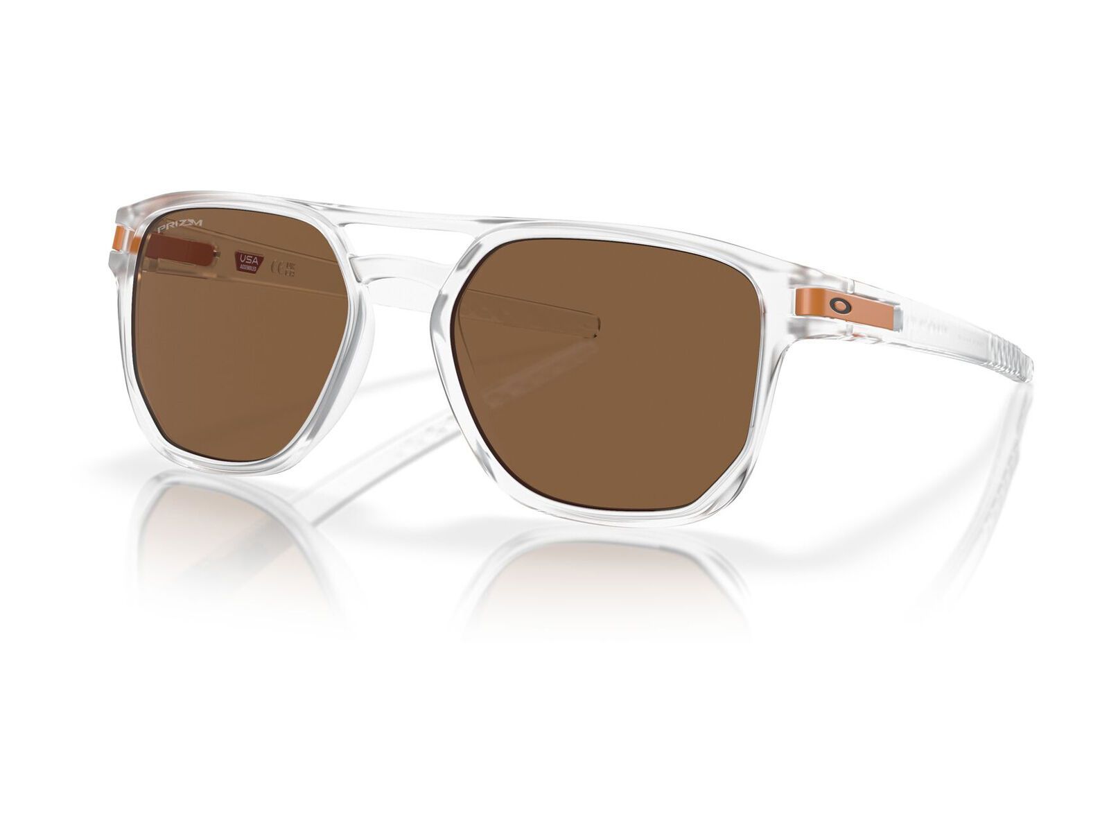 Oakley Latch Beta Introspect Collection, Prizm Bronze / matte clear - Bild 11