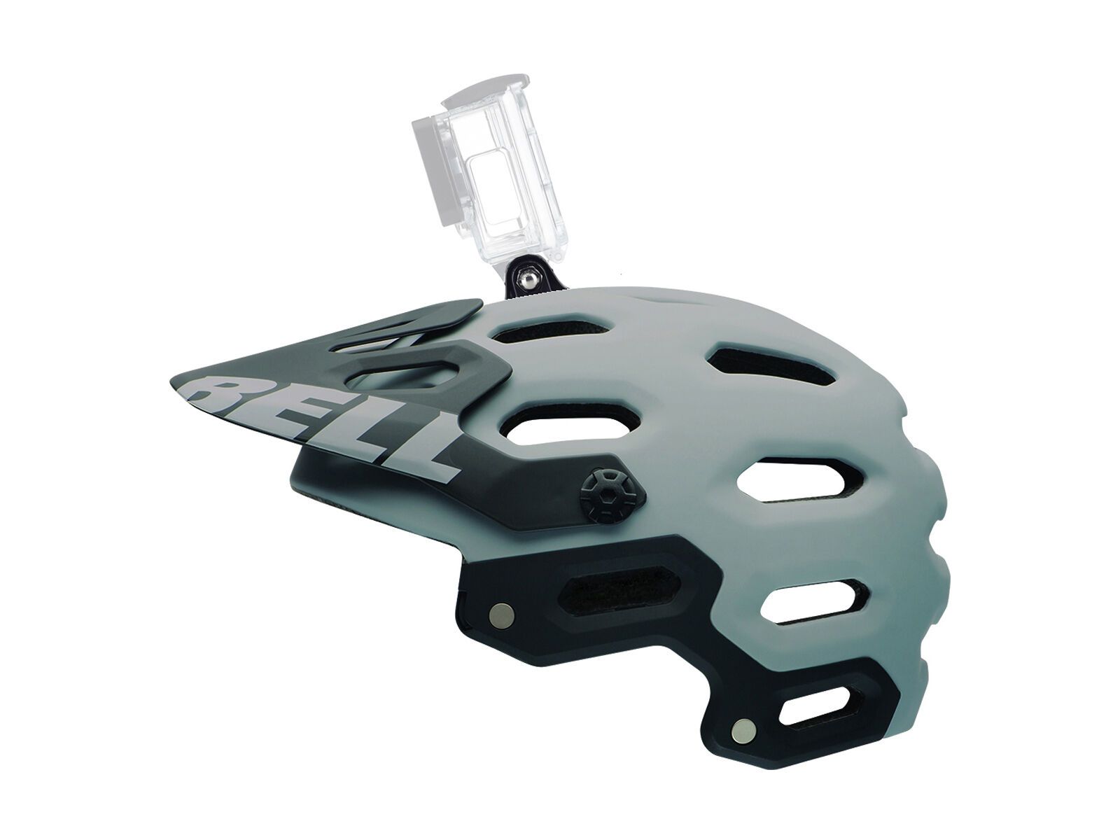 Bell Super 2, matte grey/blue - Bild 2