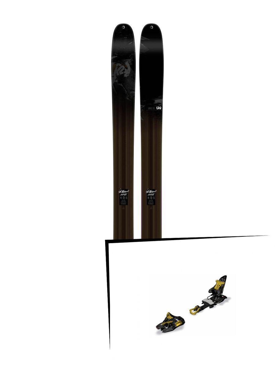K2 SKI Set: Annex 118 (Seth Morrison Pro Model) 2015 + Marker Kingpin 10 - Bild 1
