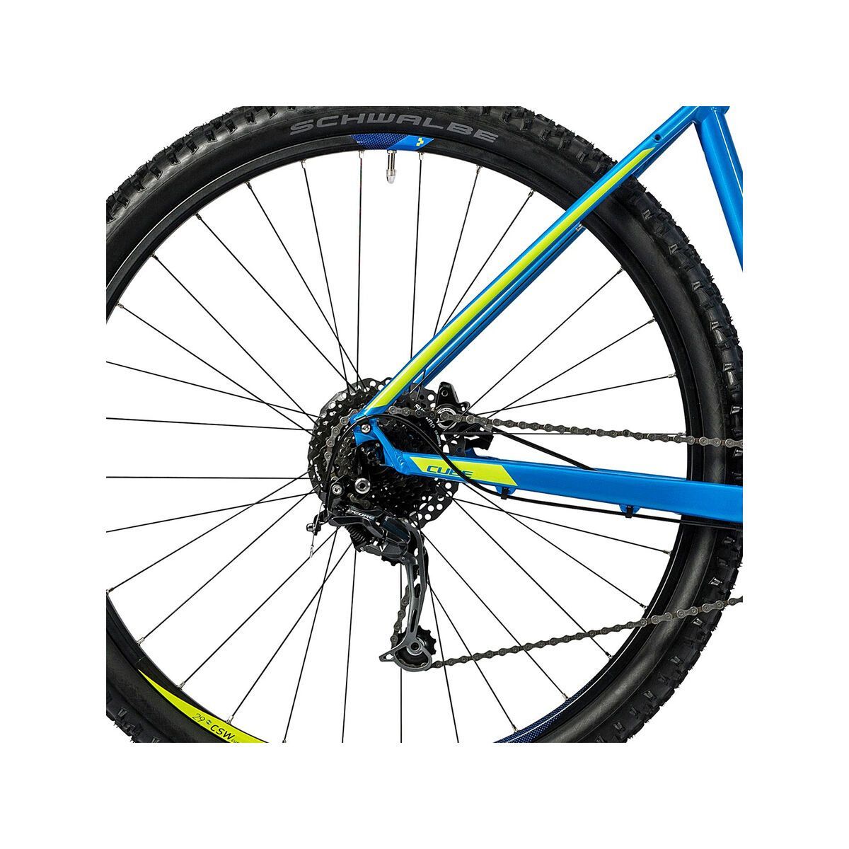 Cube Analog 29, blue´n´kiwi - Bild 4