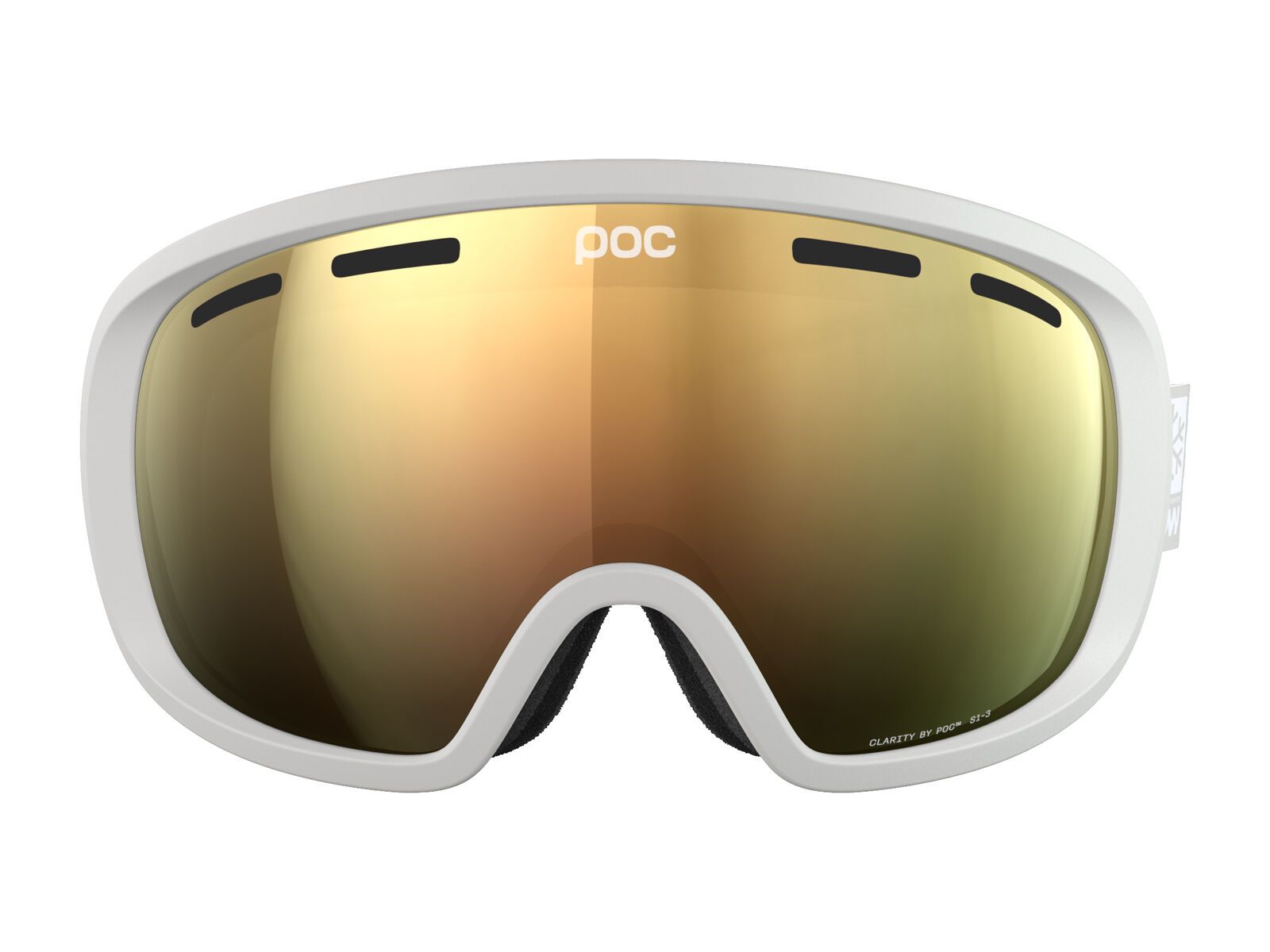 POC Fovea POW JJ, Clarity Intense Partly Sunny Orange / mineral grey - Bild 2