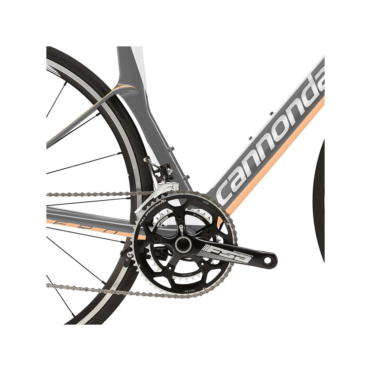 Cannondale Slice Women's 105, Stealth Grey w/ Brazilliant and Magnesium White, Matte - Bild 3