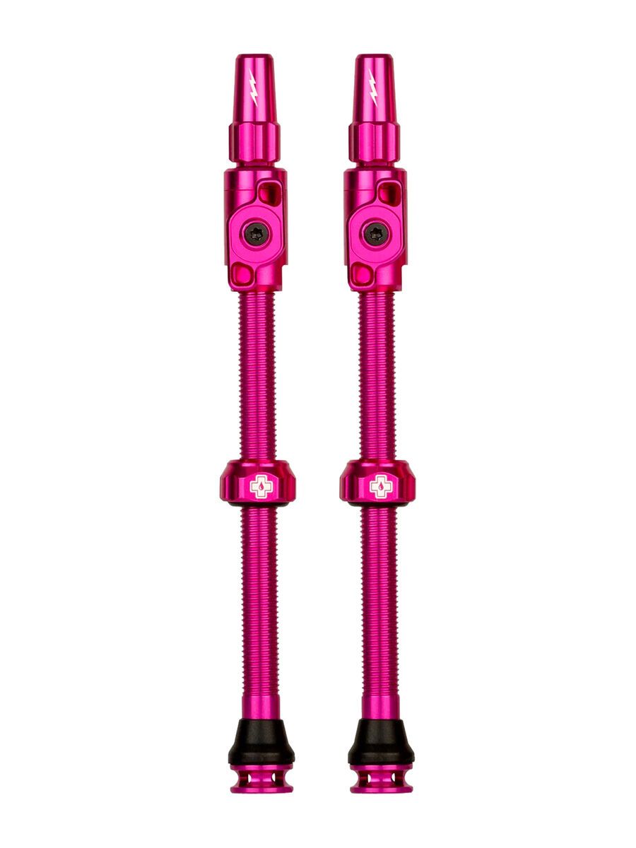 Muc-Off Big Bore Lite Tubeless Valves - 80 mm, pink - Bild 1