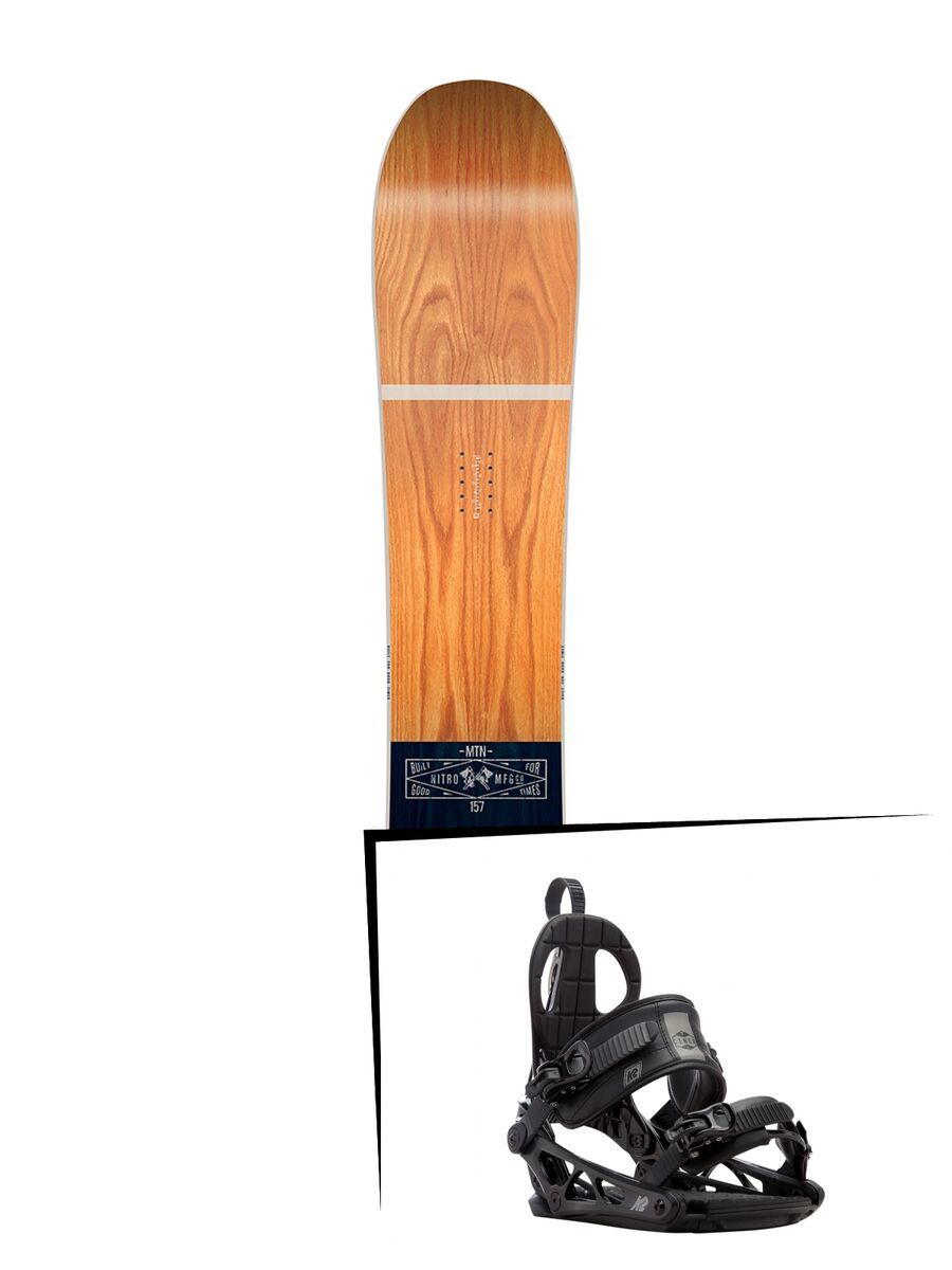 Set: Nitro Mountain 2017 + K2 Cinch CTC (1728774S) - Bild 1