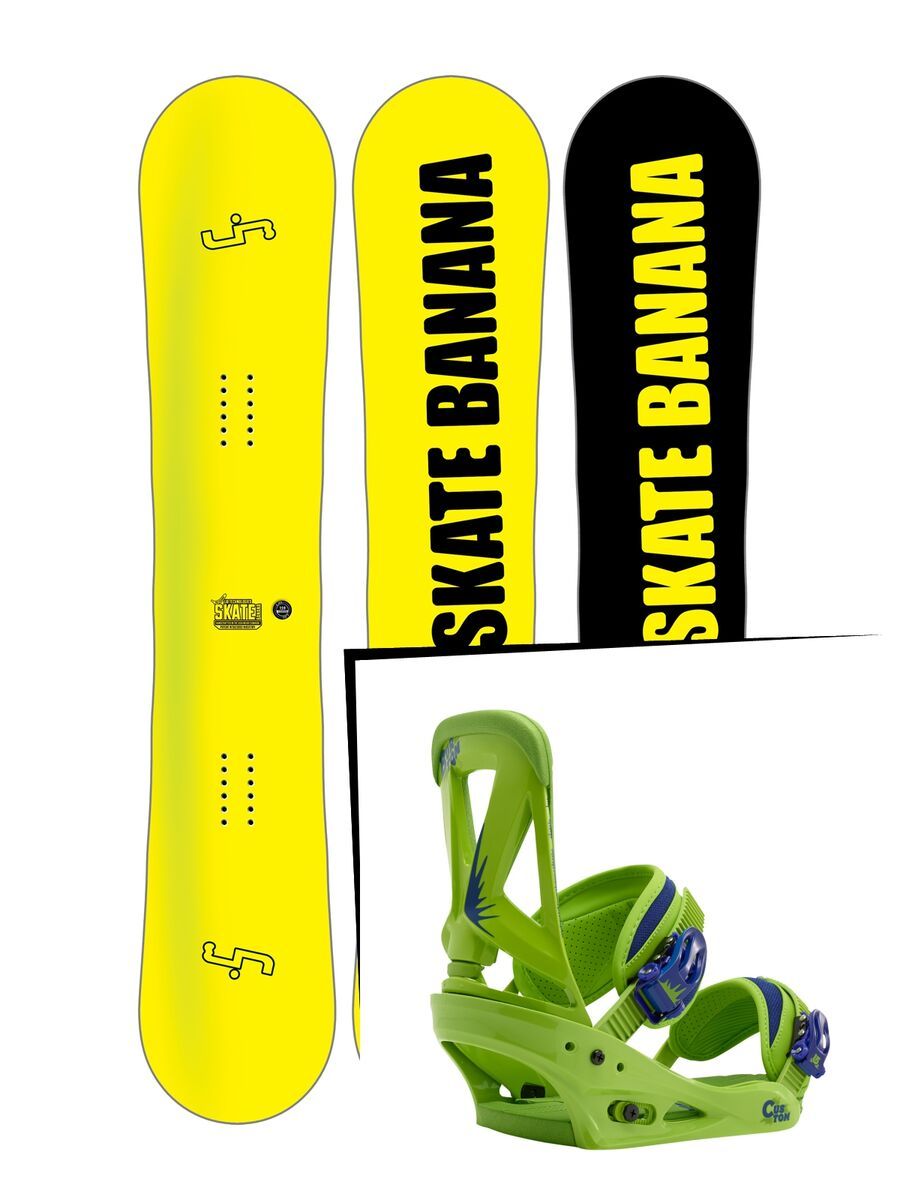 Set: Lib Tech Sk8 Banana 10 years 2017 + Burton Custom (1464184S) - Bild 1