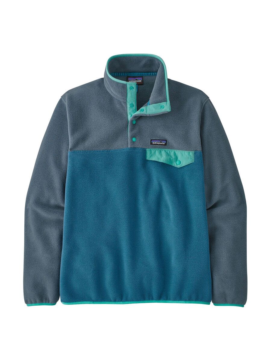 Patagonia Men's Lightweight Synch Snap-T Pullover, wavy blue - Bild 1