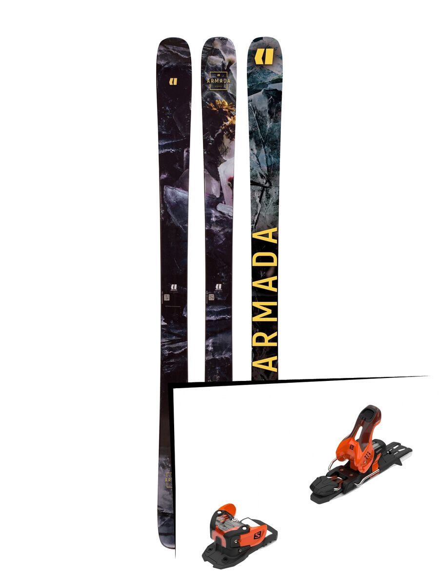 Set: Armada Arw 86 2019 + Salomon Warden 11 orange/black - Bild 1