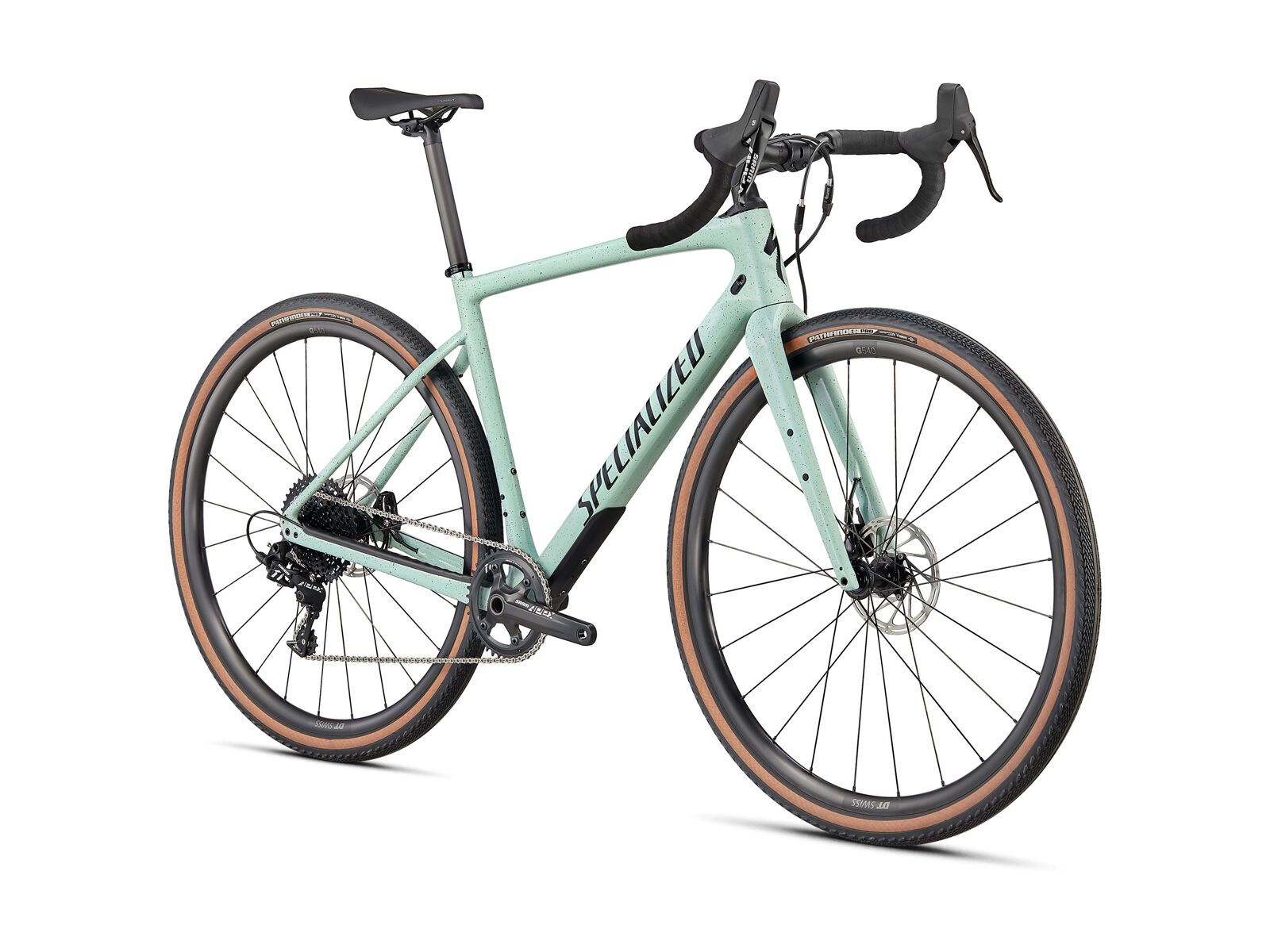 Specialized Diverge Sport Carbon – SRAM Apex, gloss white sage/oak/black/chrome - Bild 2