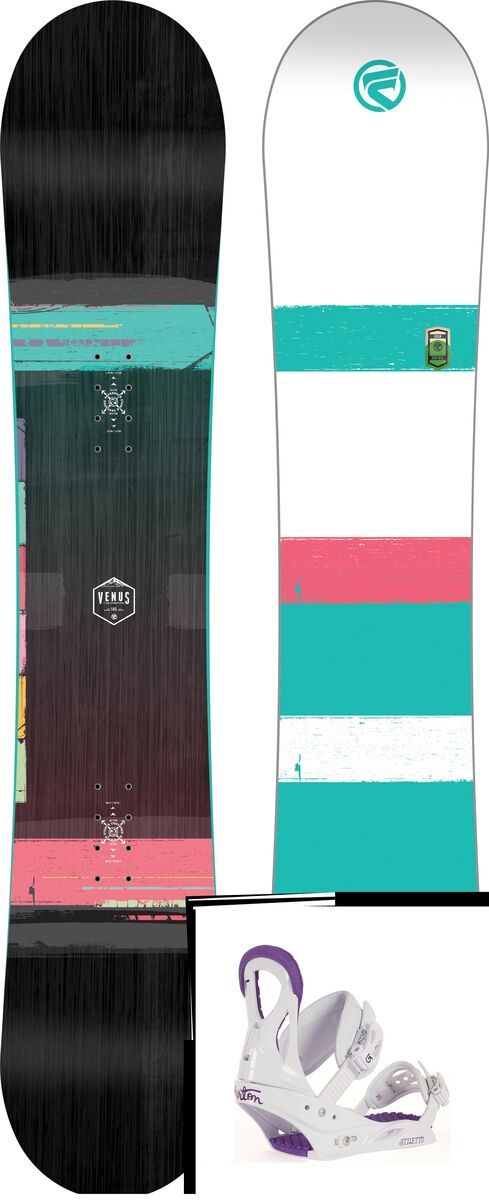 Set: Flow Venus 2017 + Burton Stiletto Disc (1712939S) - Bild 1