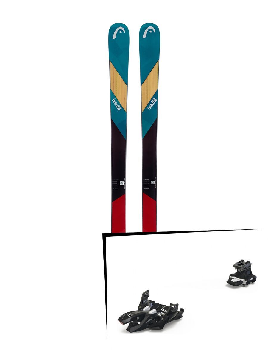 Set: Head Caddy 2019 + Marker Alpinist 9 black/titanium - Bild 1