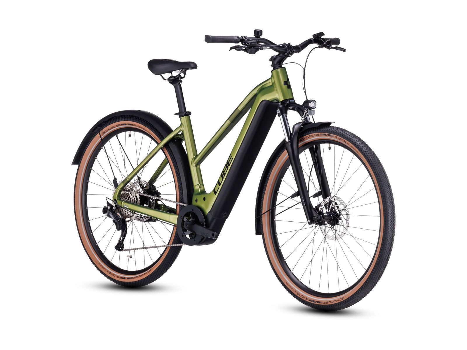 Cube Nuride Hybrid Pro Allroad 750 Trapeze, shinymoss´n´black - Bild 2