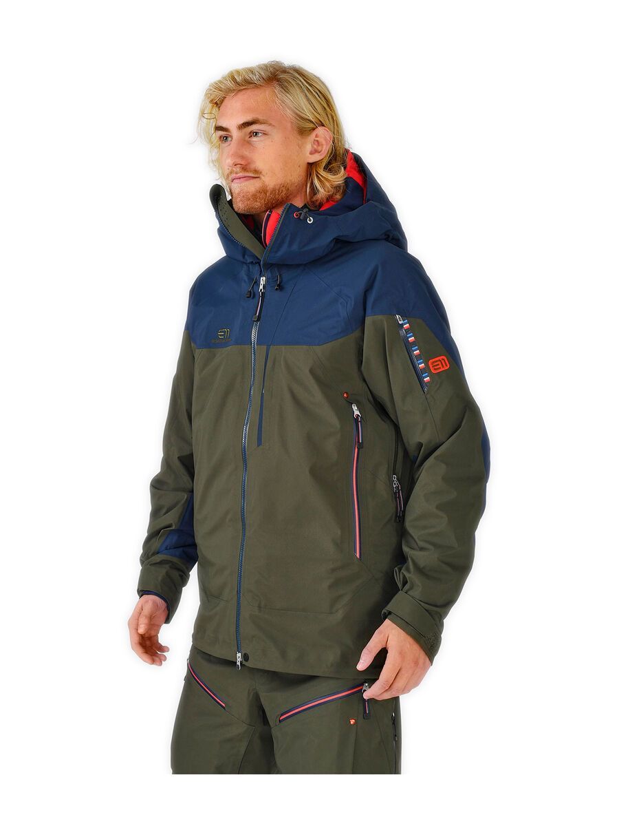 Elevenate Men's Bec de Rosses Jacket, deep forest - Bild 3