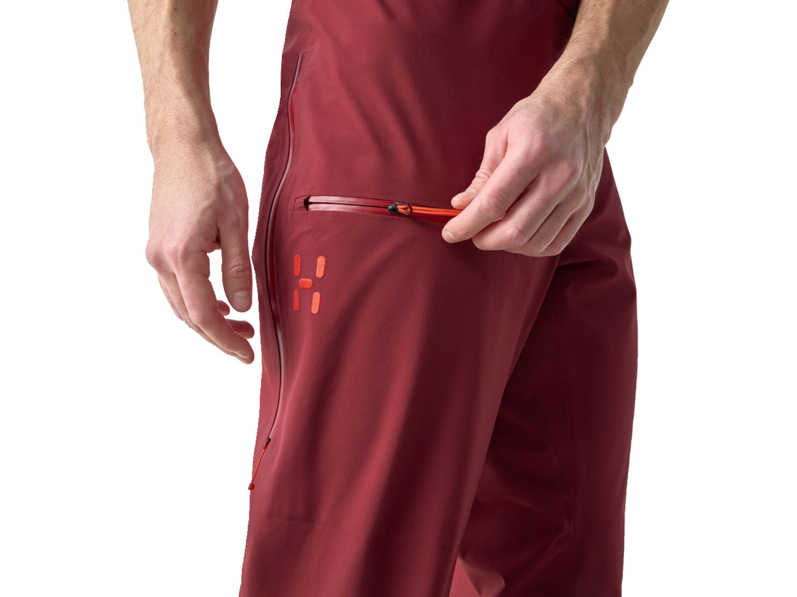 Haglöfs Alper Proof Pant Men, carmine red - Bild 7