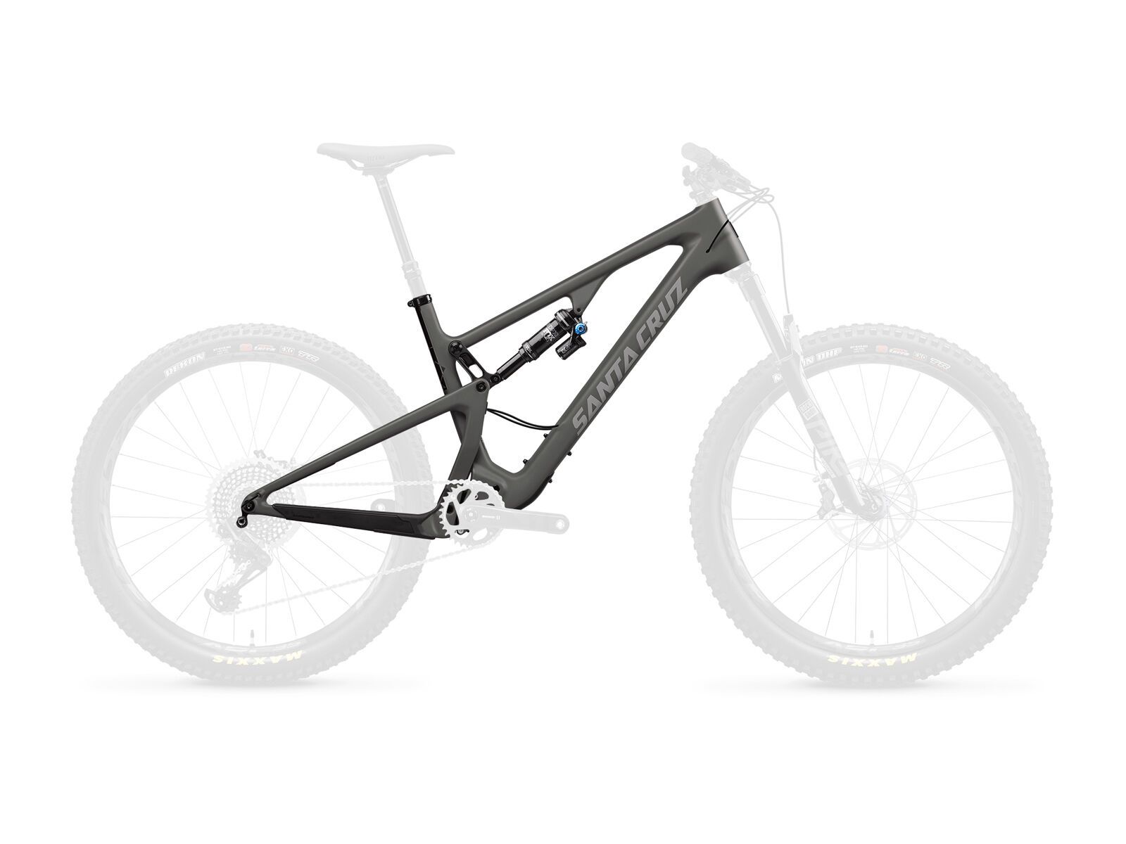Santa Cruz 5010 CC Frameset, dark grey and light grey - Bild 1