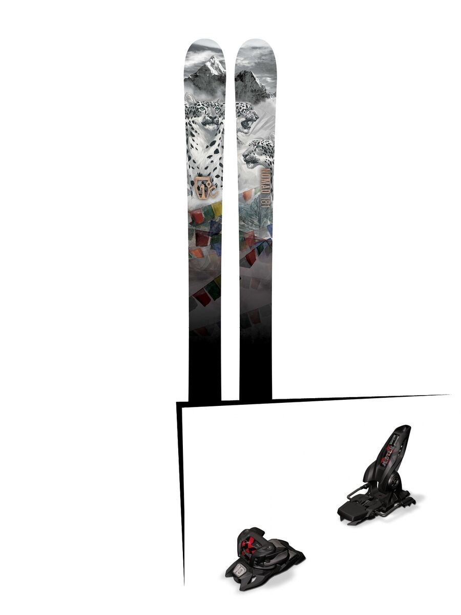 Set: Icelantic Nomad 2016 + Marker Jester 16 ID (1685407) - Bild 1