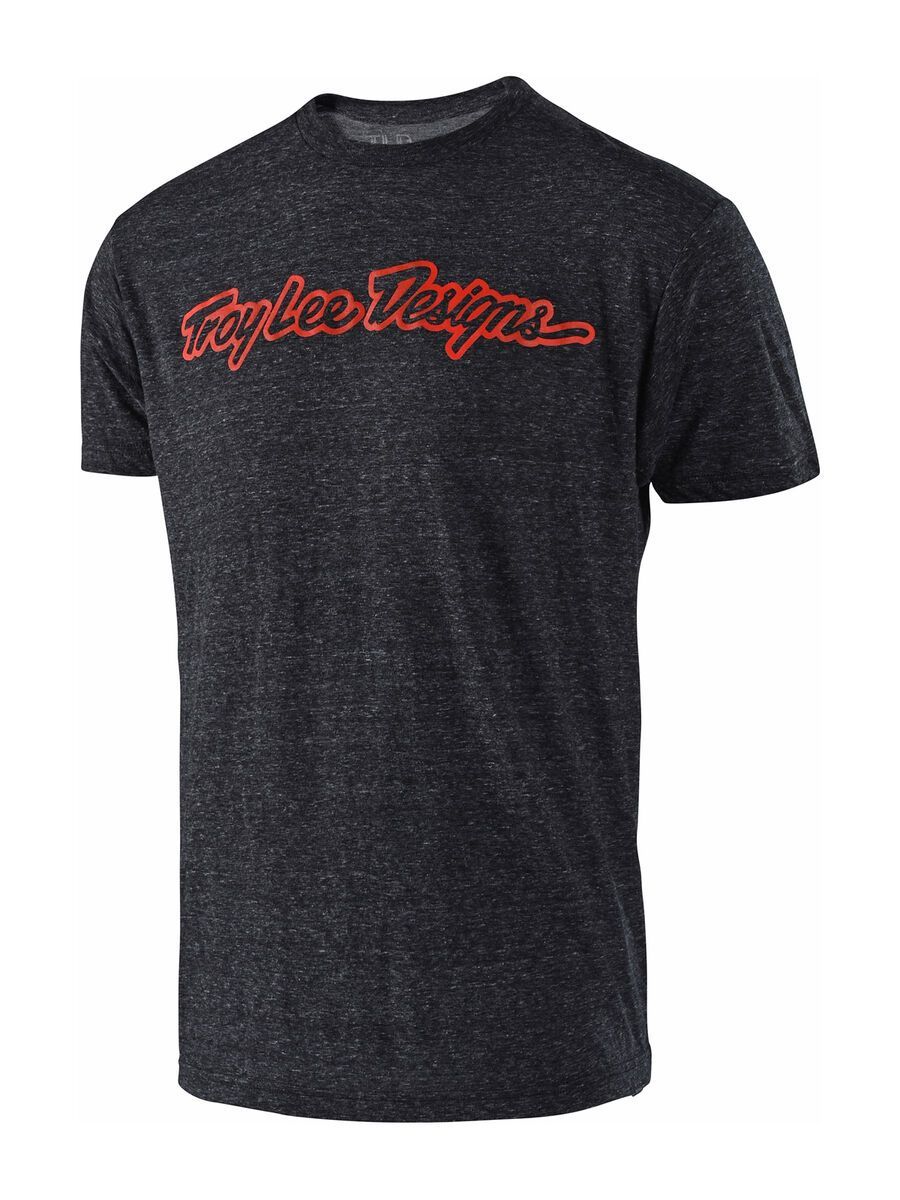 TroyLee Designs Signature Tee, onyx/red - Bild 1