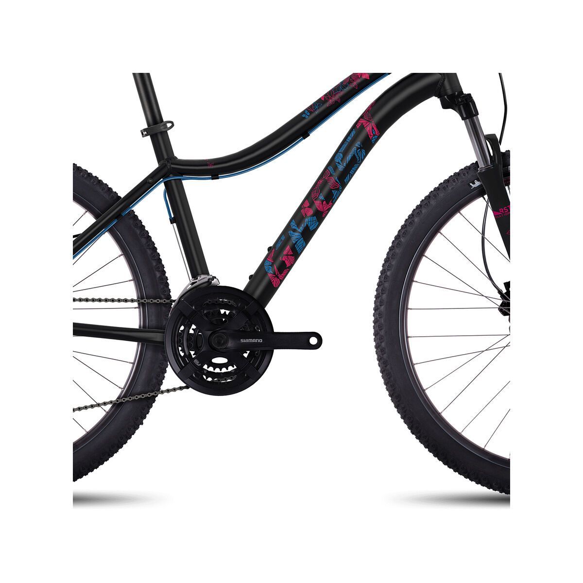 Ghost Lanao 1 AL 26, night black/dark fuchsia pink - Bild 3