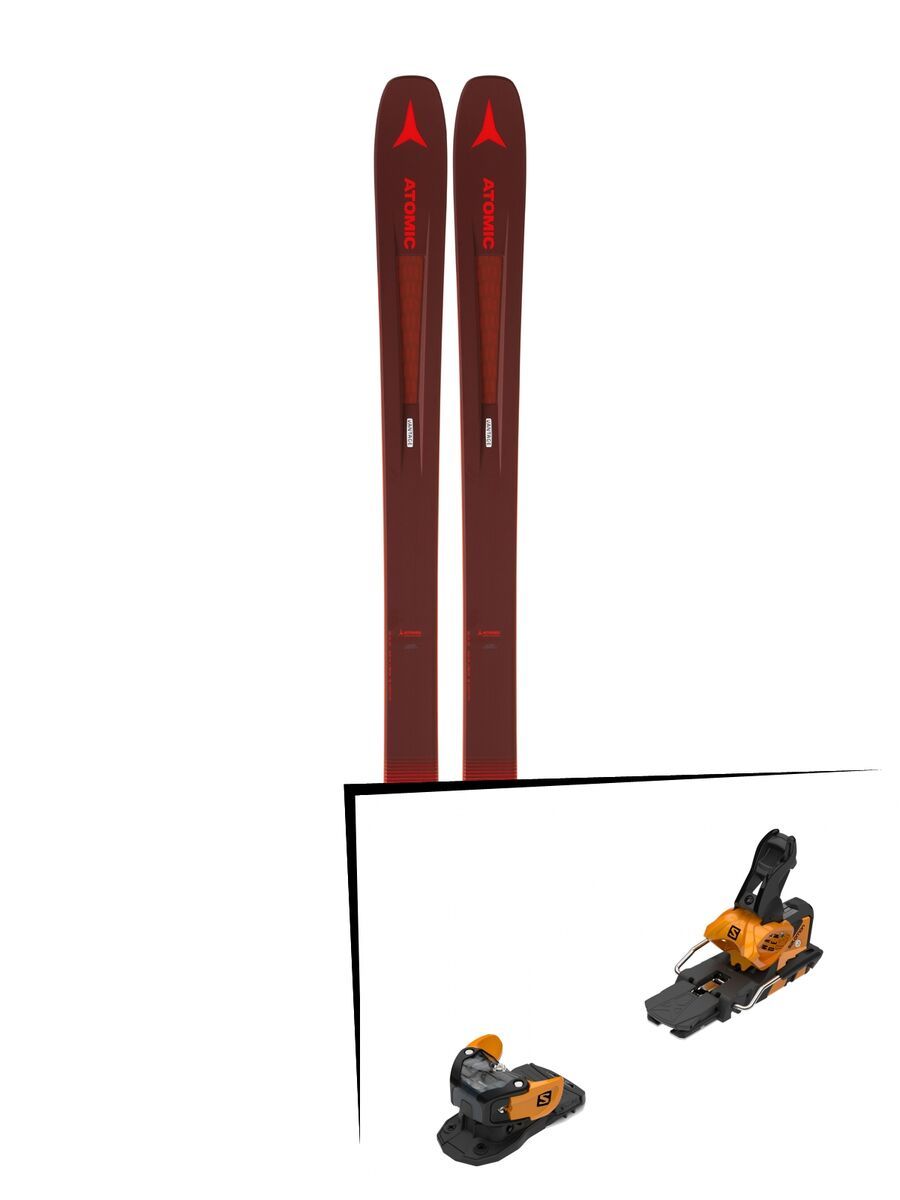 Set: Atomic Vantage 97 TI 2019 + Salomon Warden MNC 13 saffron/black - Bild 1