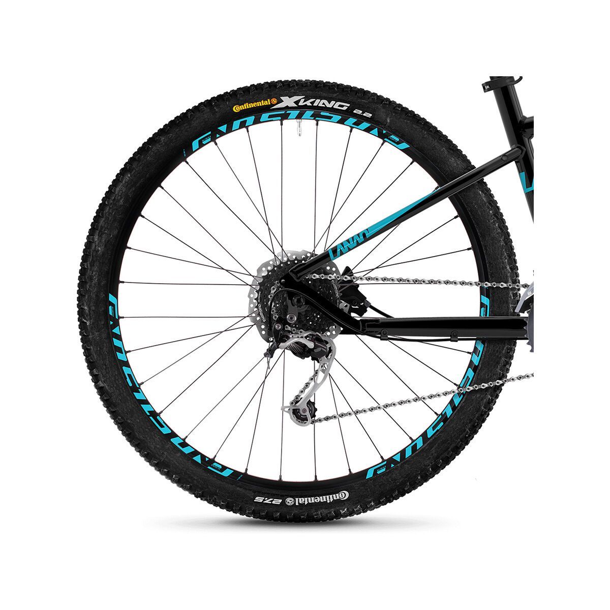 Ghost Lanao 5.7 AL, night black/electric blue - Bild 5