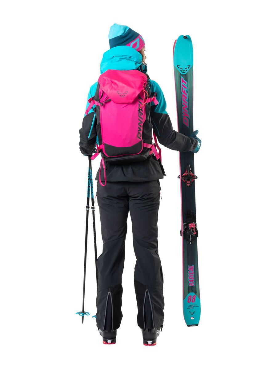 Dynafit Free 30 W Backpack, flamingo/ black out - Bild 3