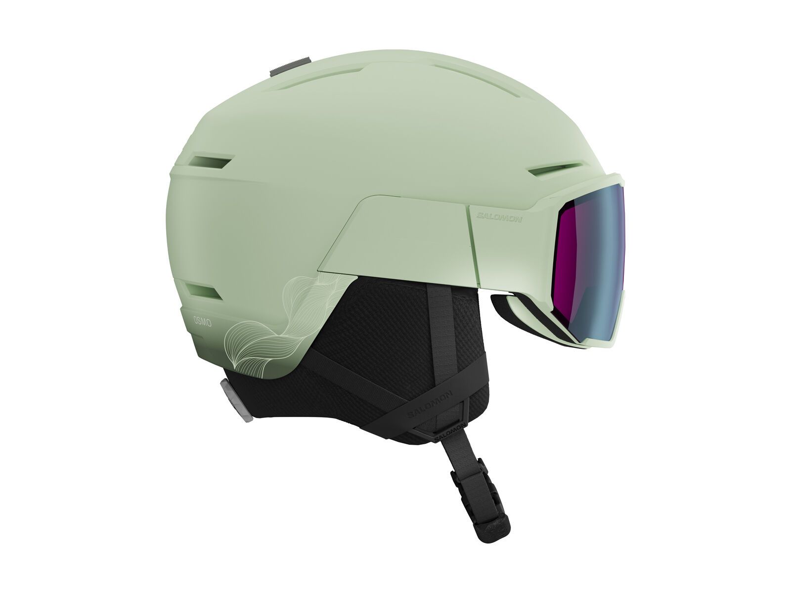 Salomon Osmo, Sigma Sky Blue / white moss - Bild 4