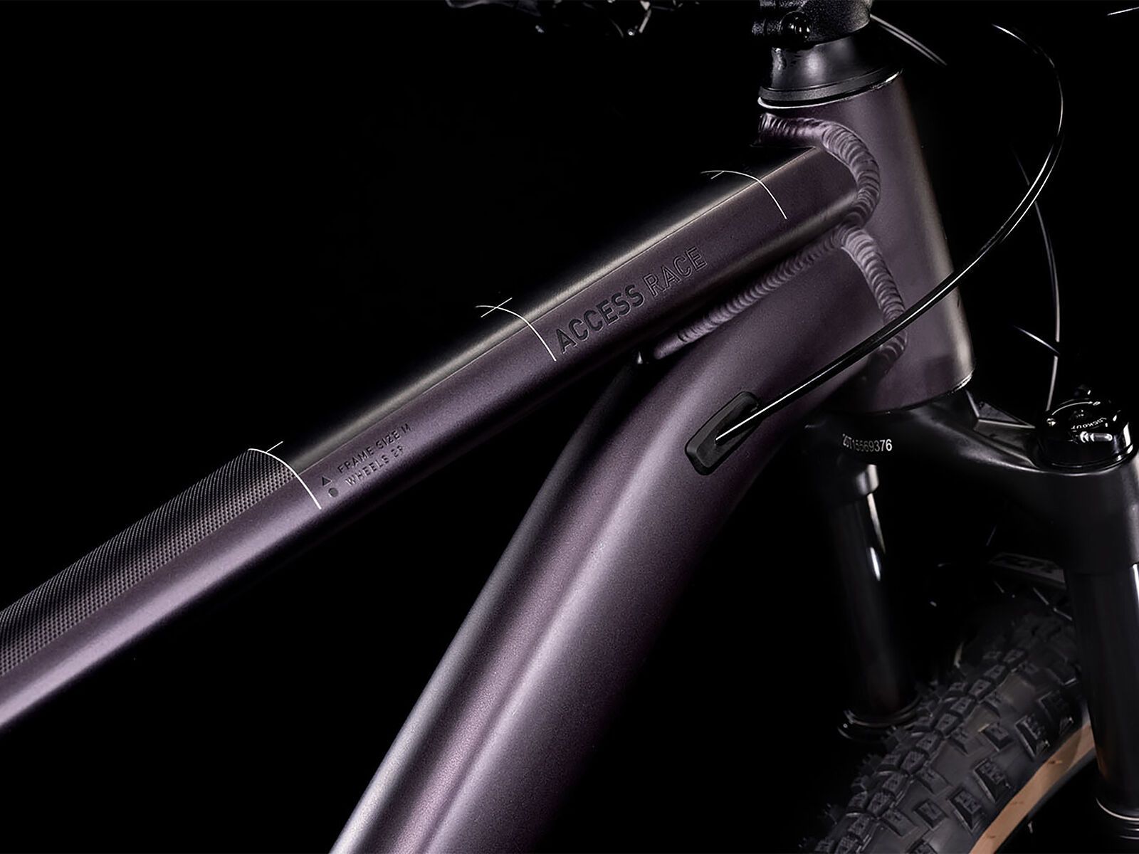 Cube Access WS Race 29, smokeylilac´n´black - Bild 3