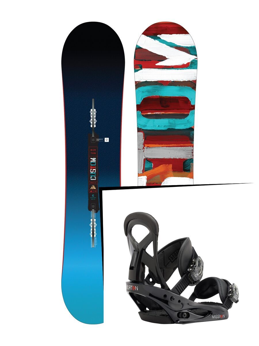 Set: Burton Custom Smalls 2017 +  Mission Smalls (1712906S) - Bild 1