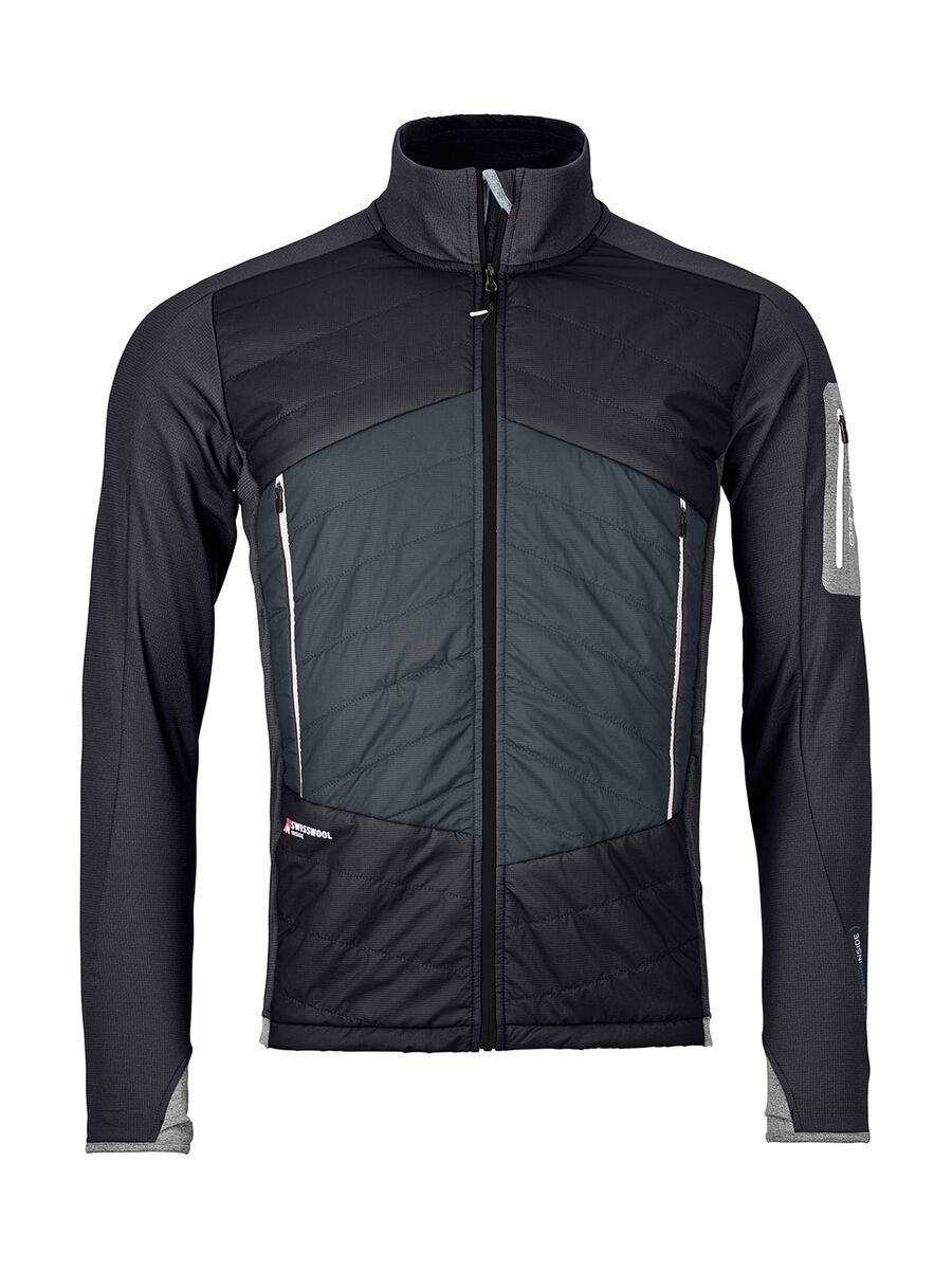 Ortovox Swisswool Hybrid Piz Roseg Jacket M, black raven - Bild 1