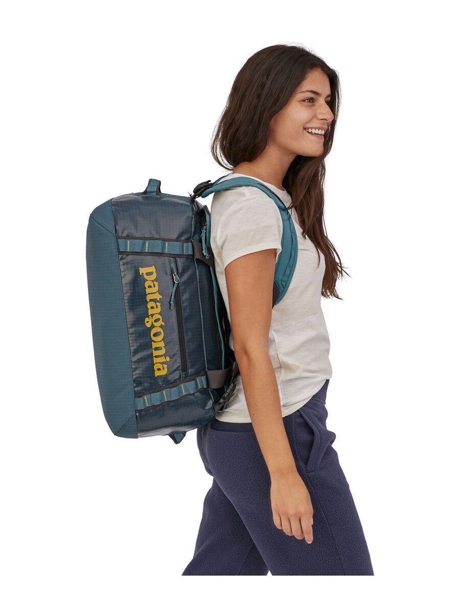 Patagonia Black Hole Duffel 40 L, abalone blue w/ink black - Bild 5