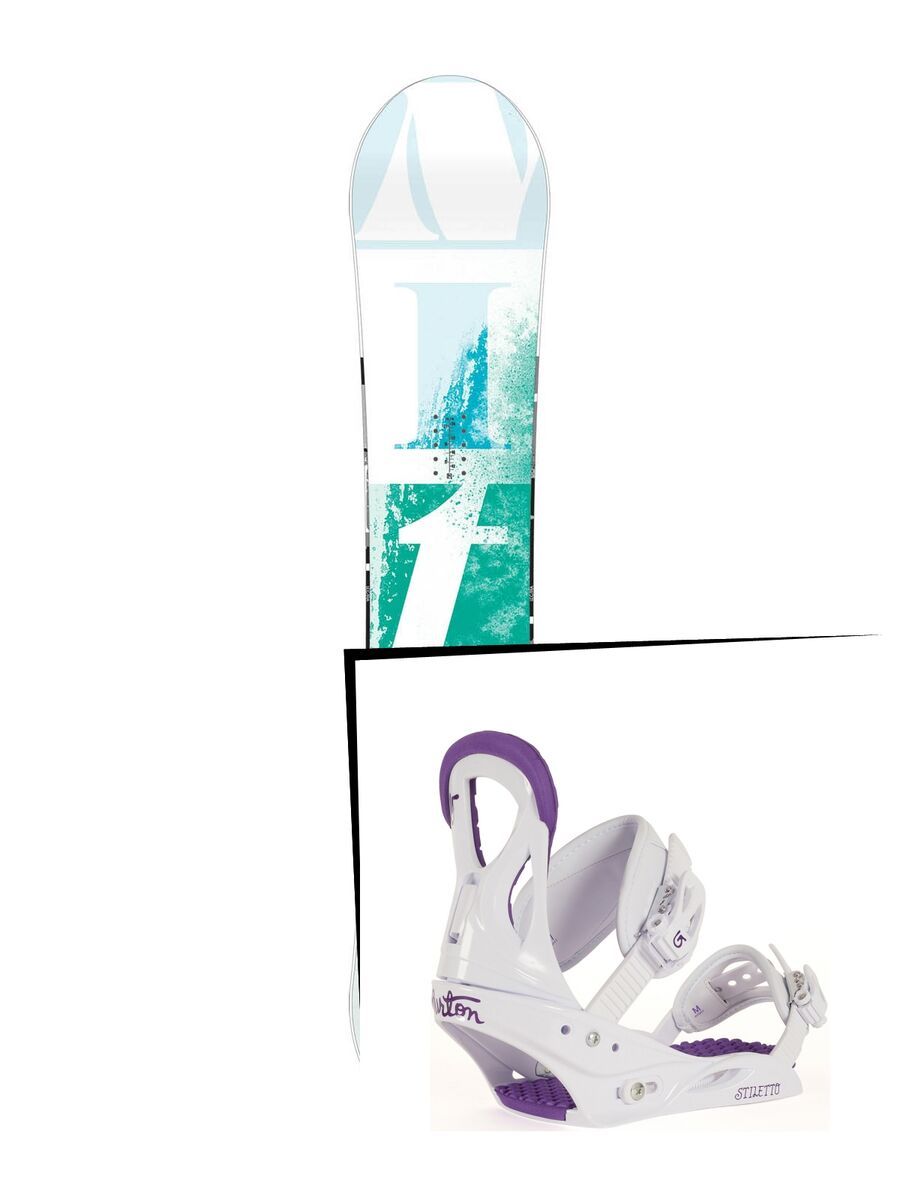 Set: Nitro Lectra Bold 2015 + Burton Stiletto Disc (1712939S) - Bild 1