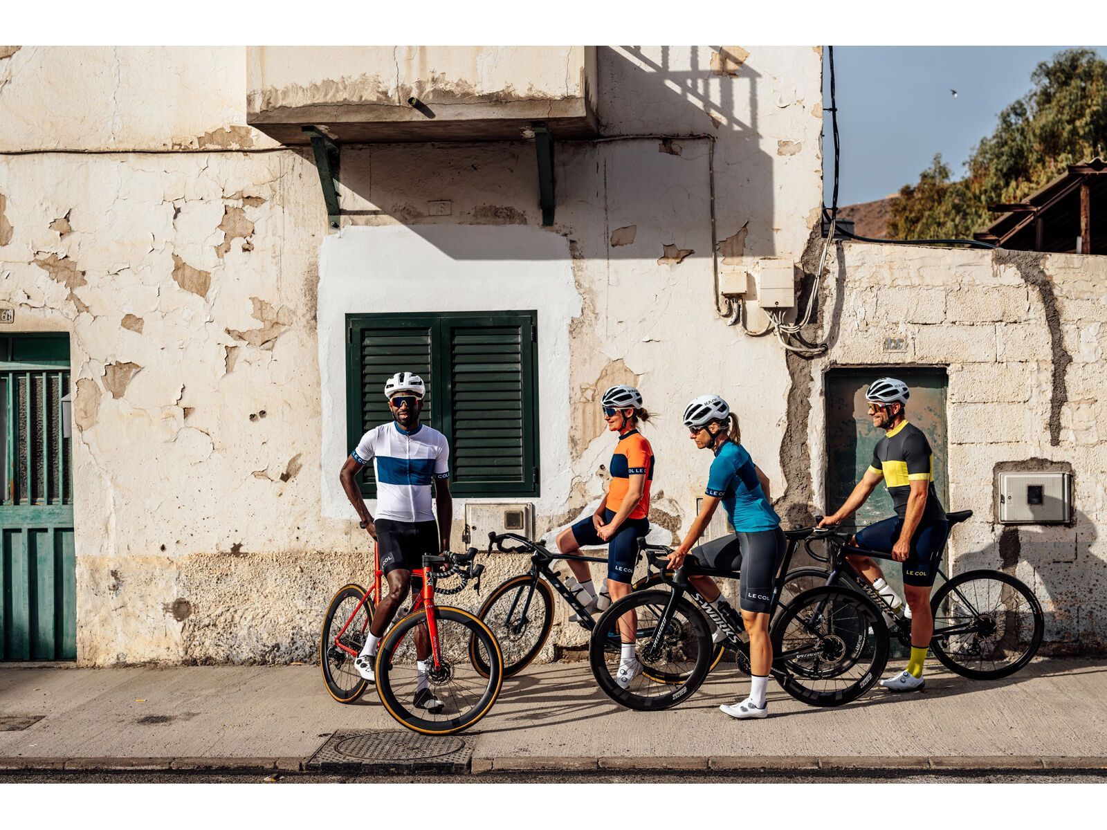 Le Col Sport Bib Shorts II, navy/lime - Bild 15