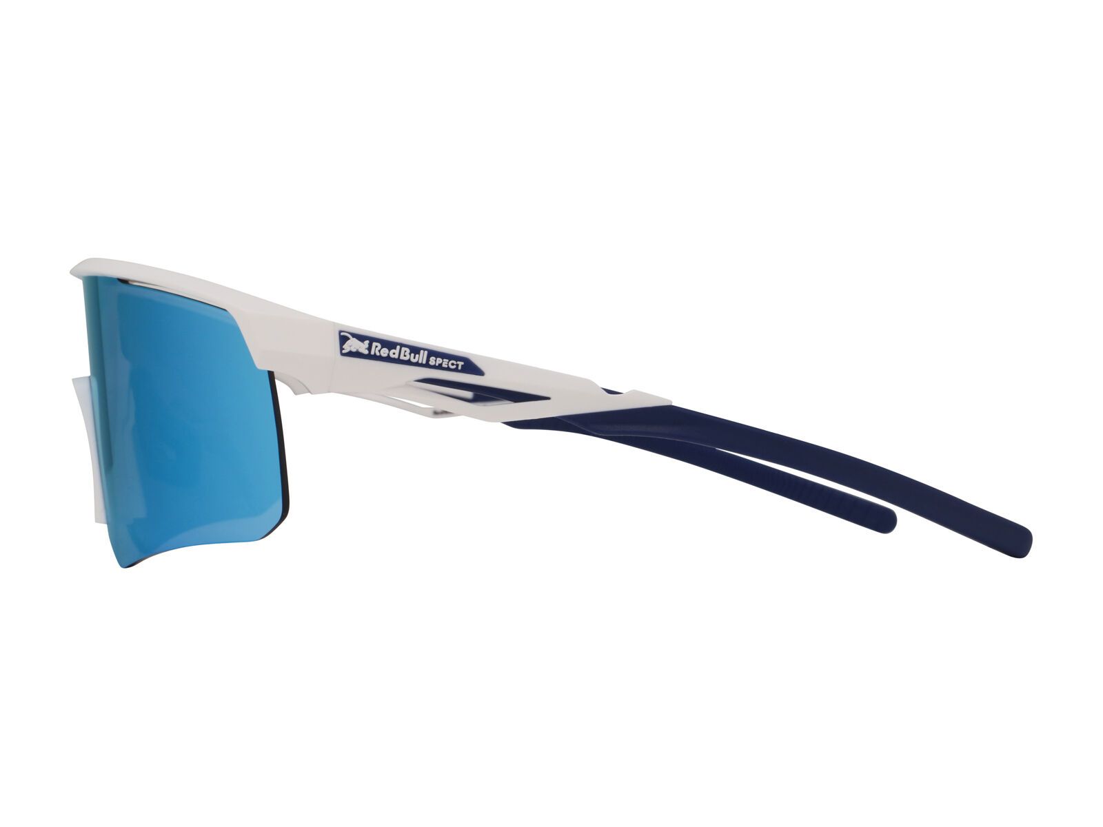 Red Bull Spect Eyewear Riddle, Smoke-Blue Mirror / matt white - Bild 5