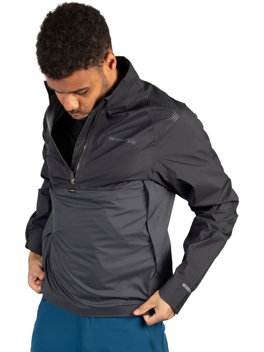 Endura MT500 Lite Wasserdichte Pulloverjacke, schwarz - Bild 12