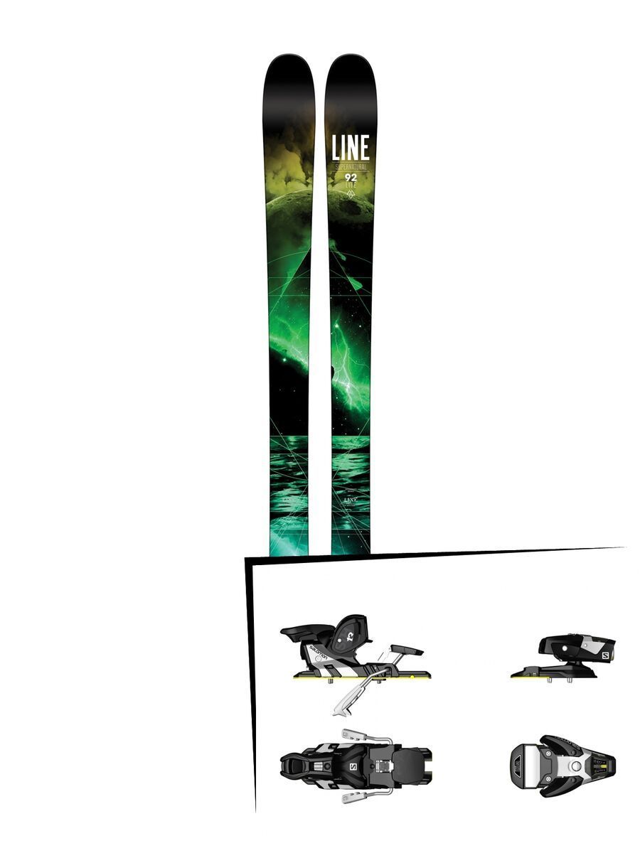Line Set: Supernatural 92 Lite 2016 + Salomon STH2 WTR 13 - Bild 1