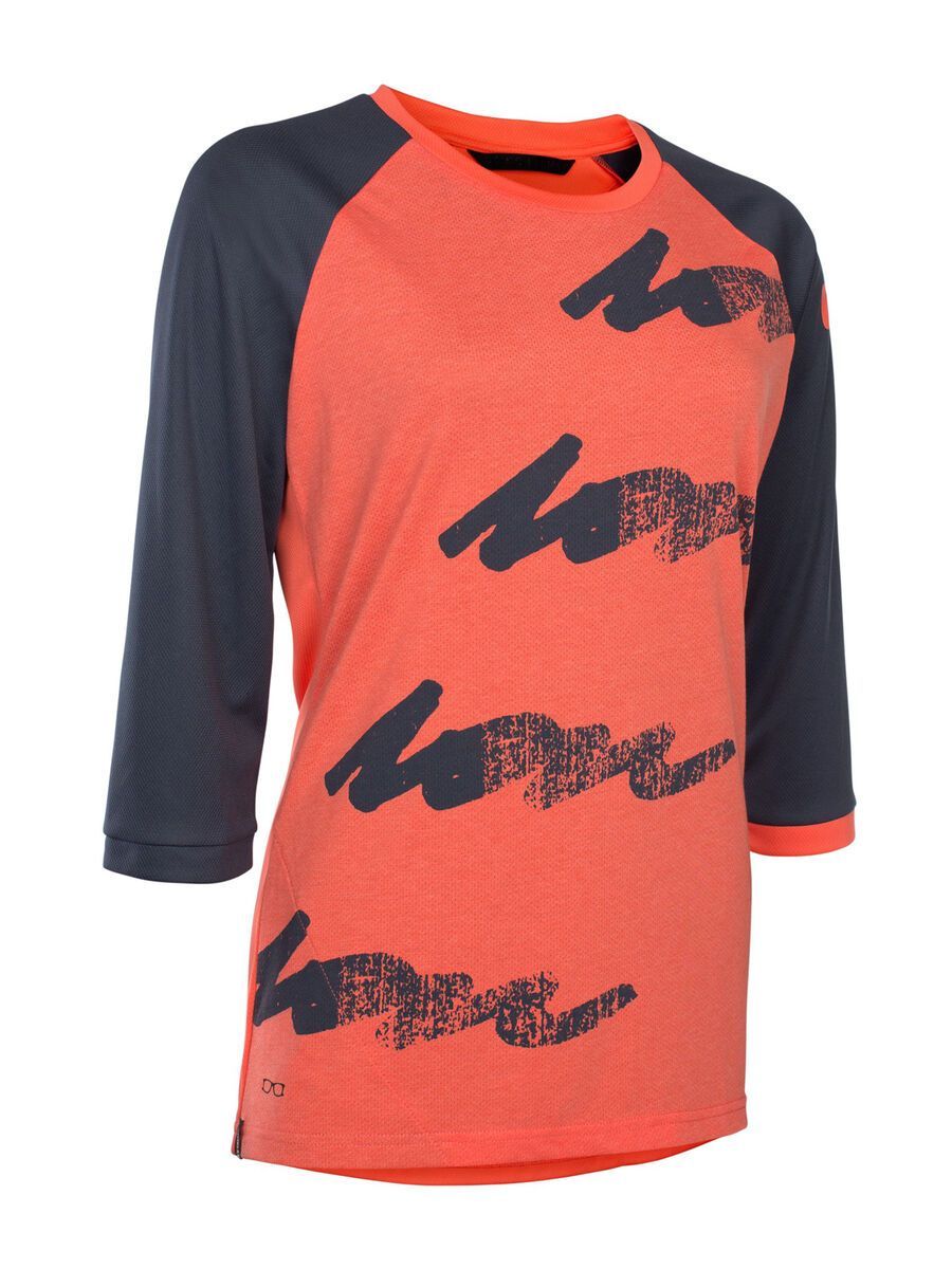 ION Tee LS 3/4 Scrub AMP Wms, hot coral - Bild 1