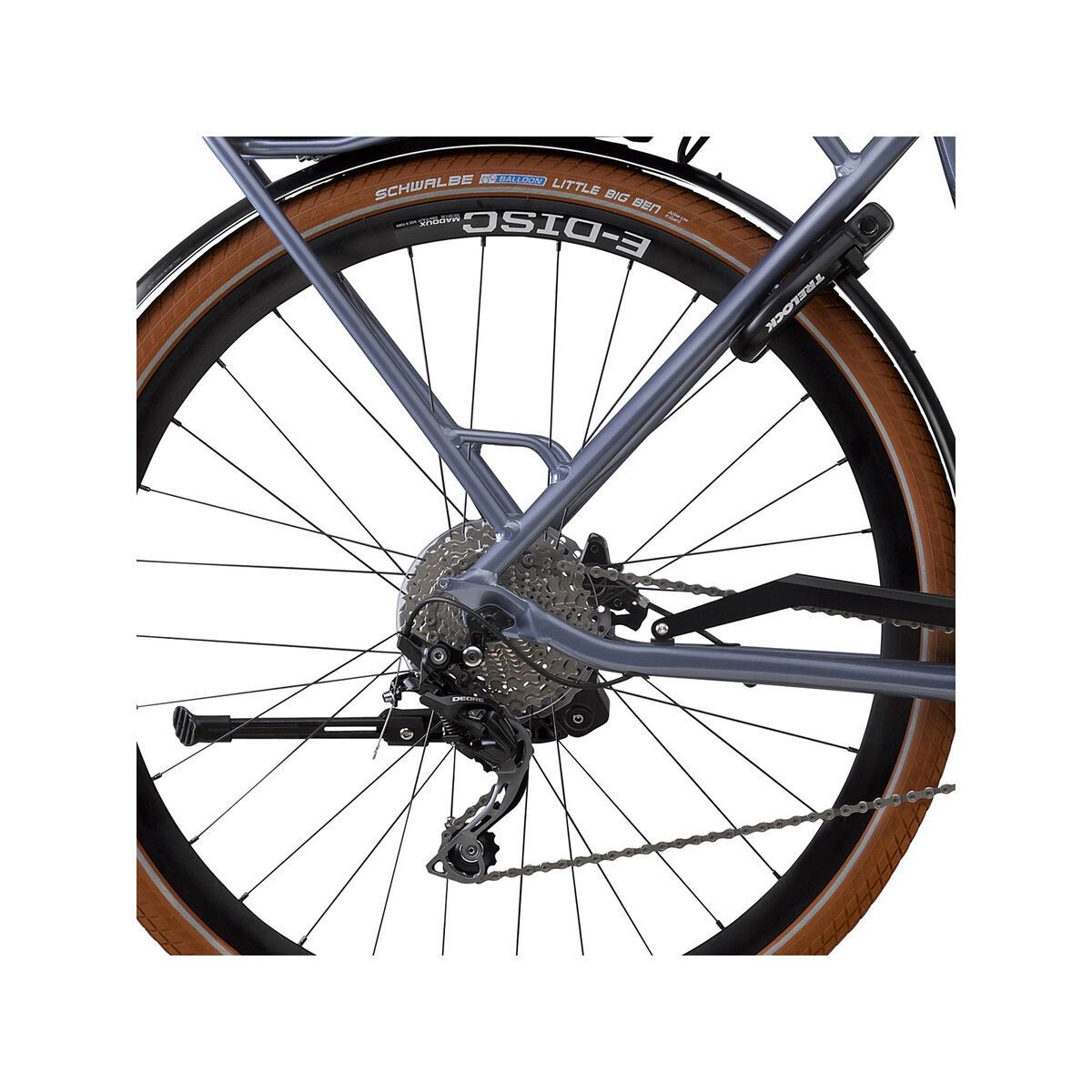 Cannondale Mavaro Active 3 Women, satin blue steel w/ fine silver and charcoal grey - STE - Bild 4