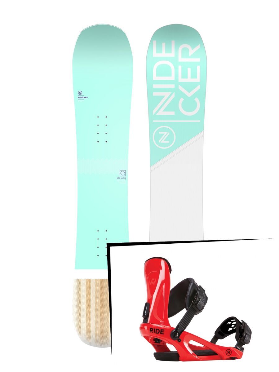 Set: Nidecker Elle 2019 + Ride KX (1923773S) - Bild 1