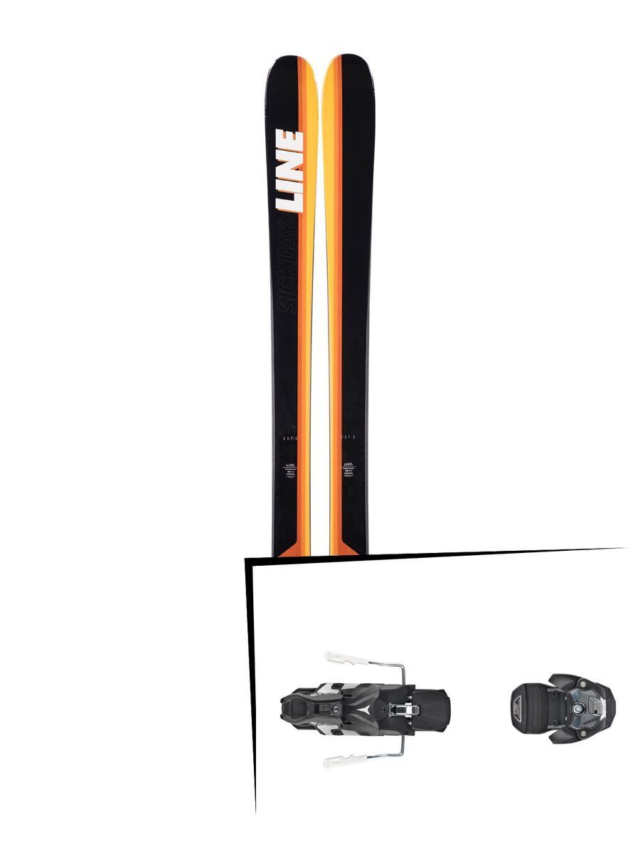 Set: Line Sick Day 94 2019 + Atomic Warden MNC 13 black/black - Bild 1